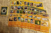 Zestaw 157 kart pokemon + energie + 40 trenerów