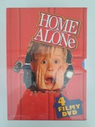 KEVIN SAM W DOMU - KOLEKCJA 4 FILMÓW [4DVD]Lektor PL,FOLIA, POLSKIE WYDANIE