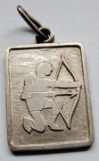 Oryginalna przywieszka znak zodiaku - STRZELEC - 800 SREBRO 3,5gr