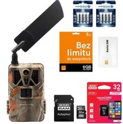 Fotopułapka HC-910 PLUS 4G LTE | 36MP | 2K | Wysyła zdjęcia na telefon