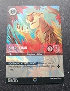 Shere Khan Menacing Predator - Enchanted - Floodborn Lorcana 212/204
