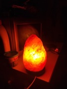 Lampka nocna z soli Himalajskiej