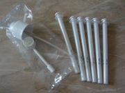 Pipeta dozująca 1 ml / pompka dozujaca z aplikatorem ZESTAW 7 sztuk NOWE