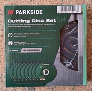 Tarcze Parkside 125mm (stal, Alu) zestaw 8 szt. - nowe instrukcja paragon