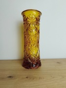 Wazon Hortensja miodowe szkło