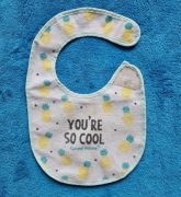 Śliniaczek materiałowy z ceratką Canpol babies