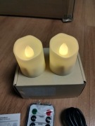 Świece LED bezplomieniowe