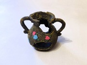 Ozdoba Dekoracja do Akwarium NOWA - Dzban szer 12cm