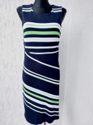 Sukienka granatowa w paski roz M/L. 