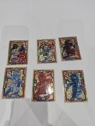 MEGA ZESTAW 6 KART LEGO Ninjago - Kolekcja NRG + LIMITOWANE DRUŻYNY