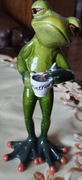 Figurka Art-Pol 137223 żaba o poranku z kawą 15x7x5 cm
