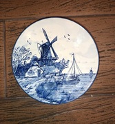 Talerzyk ceramiczny z Holandii Delfi Blue