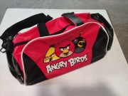 Torba na siłownię Angry Birds czerwono czarna unikat