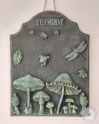 Psychodeliczny panel dekoracyjny z grzybami 3D 