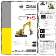 Wacker Neuson ET145 Operators Manual Instrukcja obsługi, operatora