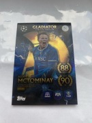 Karty piłkarskie Topps Match Attax – McTominay Gladiator + Dudek ZESTAW