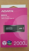 Dysk zewnętrzny SSD ADATA SC610 2TB USB 3.2