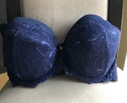 Granatowy biustonosz Konrad Lingerie