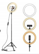 AIXPI 10" Lampa Pierścieniowa Selfie LED USB