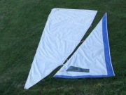 Żagiel grot.+ fok od jachtu jumper 550.