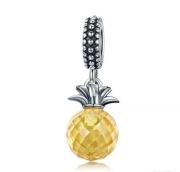Pandora Charm Moments koralik zawieszka ananas fasetka murano szkło