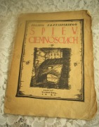 ŚPIEW W CIEMNOŚCIACH tomik poezji Przysiecki 1921r