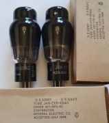 6B4G Ken-Rad NOS JAN-CKR x2 Wojskowe Para Lampy USA 6A3 6S4S 2A3