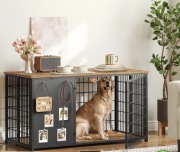 Klatka dla Psa 120x60 cm Kennel Loft Mebelowa Metalowa