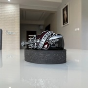 Pasek z klamrą w stylu western opium swag y2k