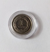 1zł z 2008 roku w kapslu