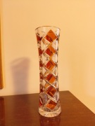 Kryształowy wazonik z huty Julia