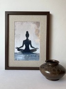 Piękny dzbanek ceramiczny + obraz na płótnie. Super pomysł na prezent!