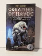 Fighting Fantasy Gamebook Creature Of Havoc Steve Jackson Po Angielsku