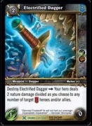 WoW TCG - Electrified Dagger 237/268 Drums