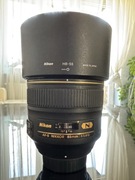 Obiektyw Nikon nikkor af-s 85mm 1.4 g