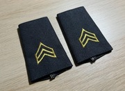 US Army - Shoulder Marks, Enlisted - Sergeant E-5 (SGT) - female - para