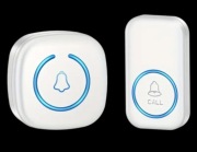 Dzwonek bezprzewodowy biały zasięg 300 m