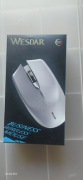 Mysz Bezprzewodowa Wesdar X536W RGB | Akumulator | Nowa | Srebrna