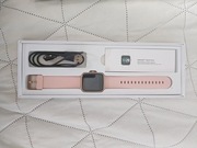 Różowy smartwatch Cubot 