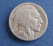 USA 5 centów 1936 S Bizon Indianin