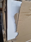 Płytka ścienna biała błyszcząca 25x75