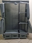 Szafa tekstylna z szufladami garderoba