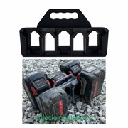 Milwaukee M18 Solidny koszyk na baterie Walizka na 6 szt baterii