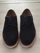 Meskie skórzane buty do garnituru eleganckie Hugo Boss rozmiar 46