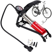 Pompka nożna Watfort z manometrem 10 bar – samochodowa, rowerowa + końcówki