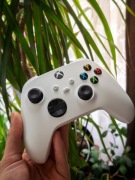 Biały Kontroler Xbox Series z modyfikacją TMR | PAD | GAMEPAD | ONE | MOD