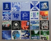 Vlepki 6x6, Lech Poznań, stare edycja + gratisy