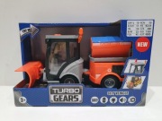 Gazelo odśnieżarka drogowa światło+dźwięk auto zamiatarka pojazd