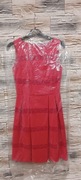 Sukienka nowa bez metki malinowa 36 polski producent 