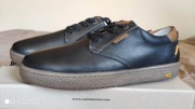 Camel Active Blackburn czarne skórzane sneakerrozm 43 wkładka 28cm 